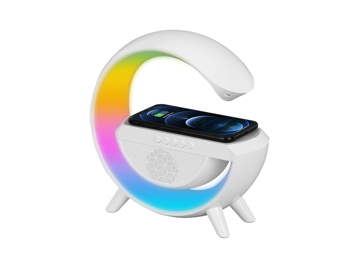 BDI 3 in 1 Multi-function Little Swan Night Light Wireless Charging Stereo