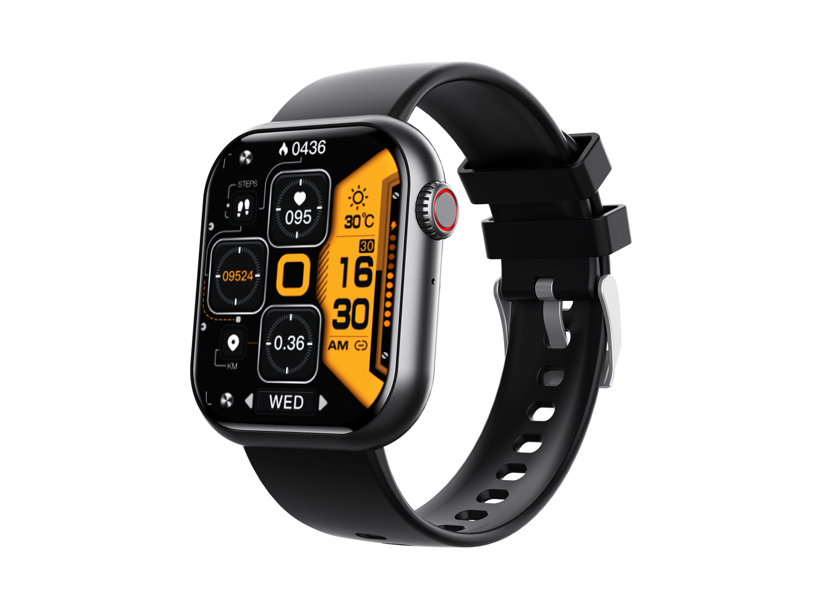 BDI Fourth Generation Smart Watch -- Black – BDI Technology