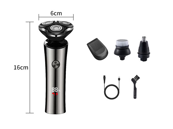 BDI Men Rechargeable Electric Rotary Shaver