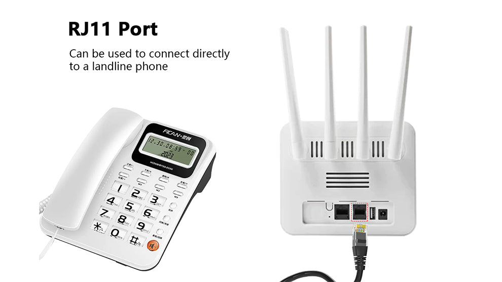 BDI 4GX/Plus Wi-Fi 6 Wireless Router With VoLTE -- B936