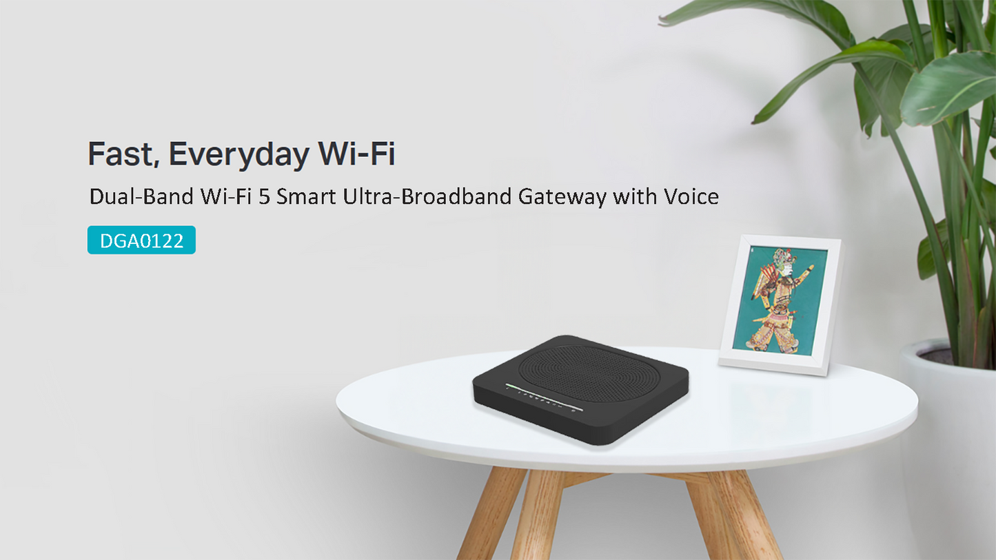 IINET Dual-Band Wi-Fi 5 Smart Ultra-Broadband Gateway with Voice