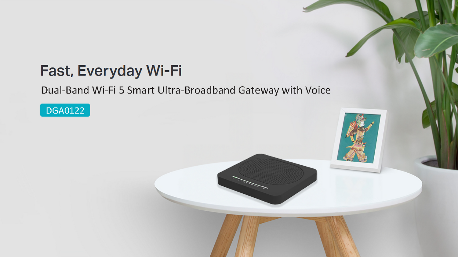 DualBand WiFi 5 Smart UltraBroadband Gateway with Voice BDI Technology