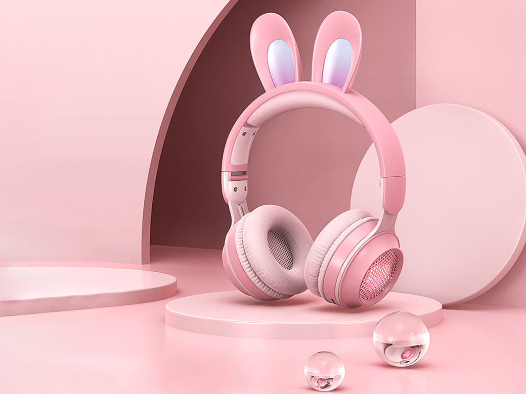 bdi-rainbow-rabbit-luminous-wireless-5-0-headphone-pink