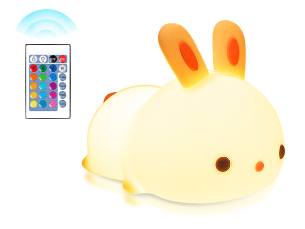 BDI Silicone rabbit soft light night light (upgraded remote control model)