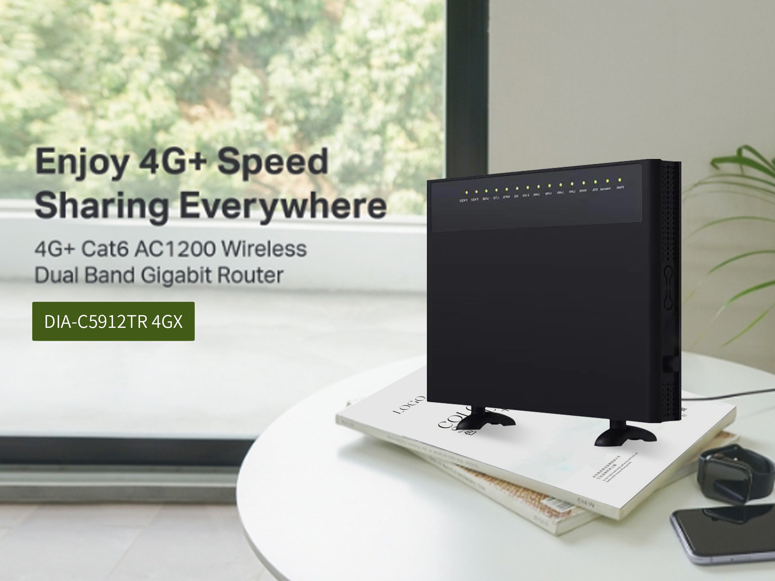 BDI 4GX AC Wireless Router with VoIP and Support B28 – BDI Technology