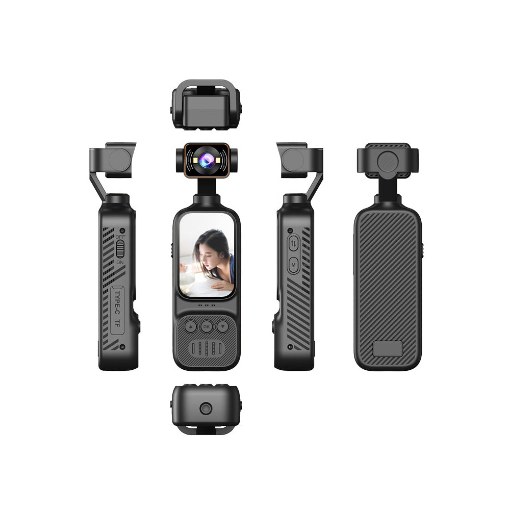 Pocket Portable Multi-Function Camera – Rotating Lens Built-in Fill Li ...