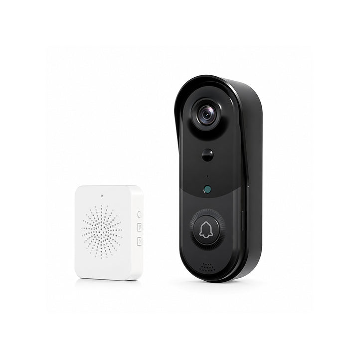 2K Smart Video Doorbell – 120° Wide Angle 2-Way Talk PIR Motion Detection No-Drill Installation