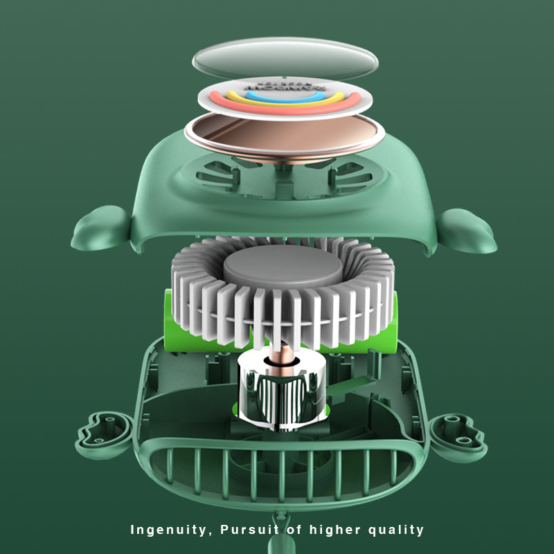 bdi-rainbow-portable-eck-fan-for-office-personal-cooling-with-rechargeable-white