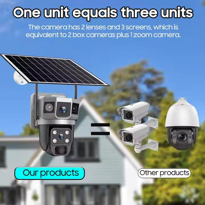 outdoor-waterproof-solar-4mp-triple-view-low-power-wifi-pan-tilt-security-camera-include-32g-tf-card