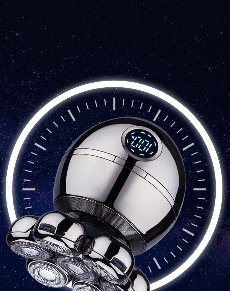 alien-spaceship-shaver-7-in-1-professional-cordless-electric-waterproof-rotary-rechargeable-shaver
