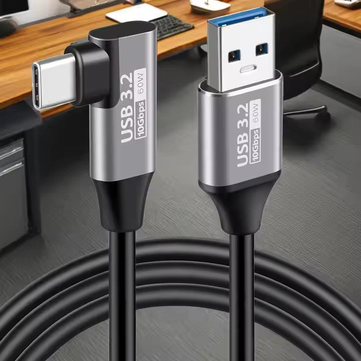 5a-fast-charging-nylon-braided-right-angle-type-c-cable-usb-to-c