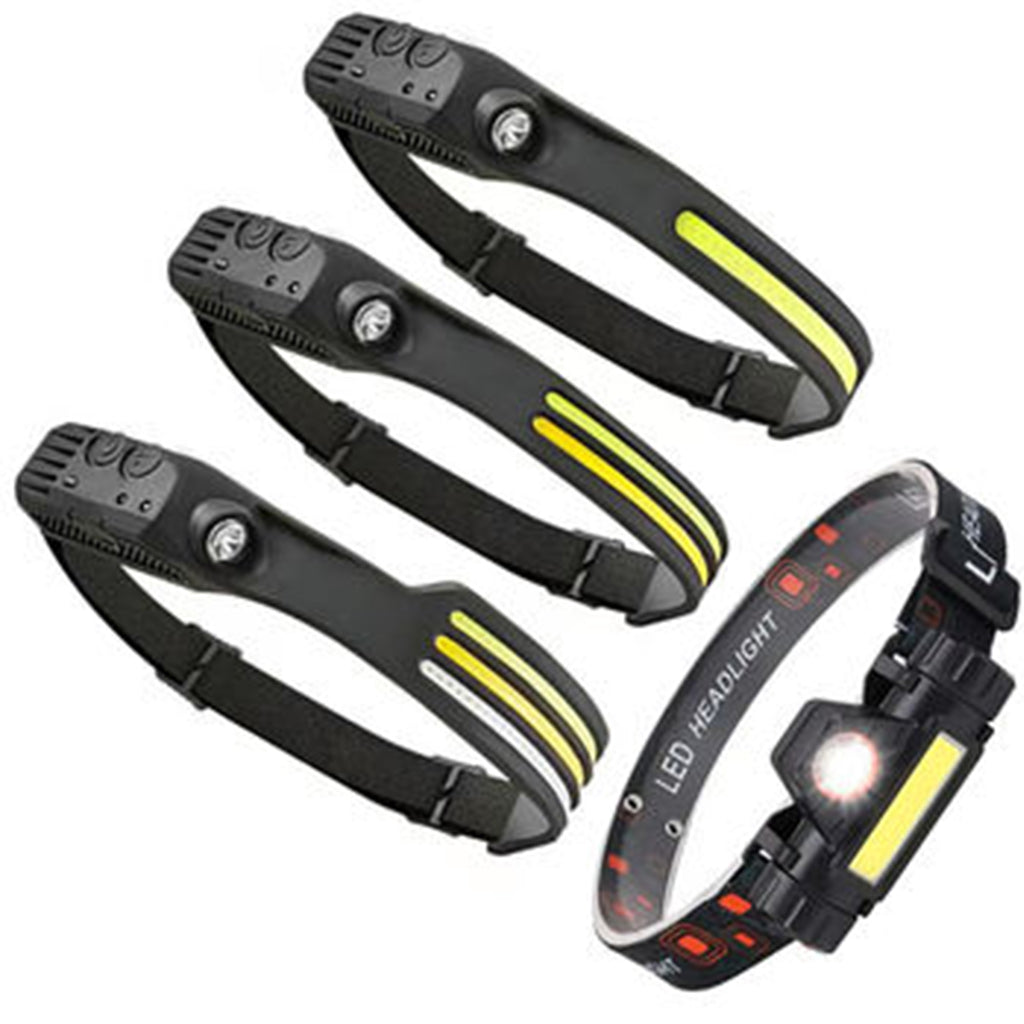 bdi-full-vision-rechargeable-cob-led-headlamp-with-type-c-waterproof-sensor-switch-camping-head-torch-emergency-hot-led-headlight