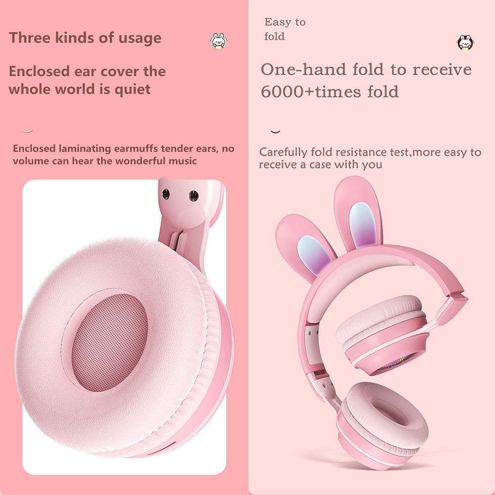 bdi-rainbow-rabbit-luminous-wireless-5-0-headphone-pink