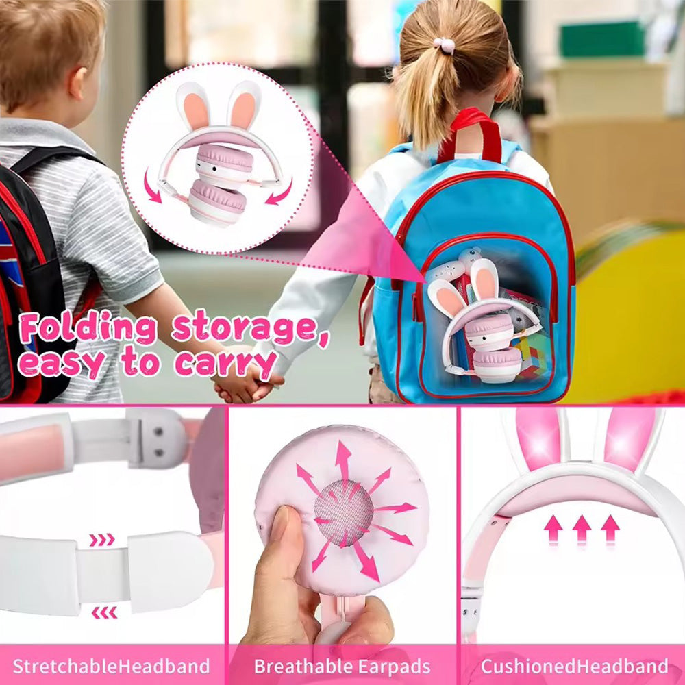 bdi-rainbow-rabbit-luminous-wireless-5-0-headphone-pink