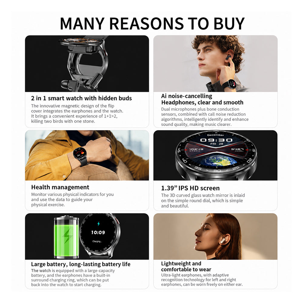 2-in-1-smart-watch-with-hidden-earbuds-1-39-inch-ips-touch-screen-health-monitoring-100-sports-modes