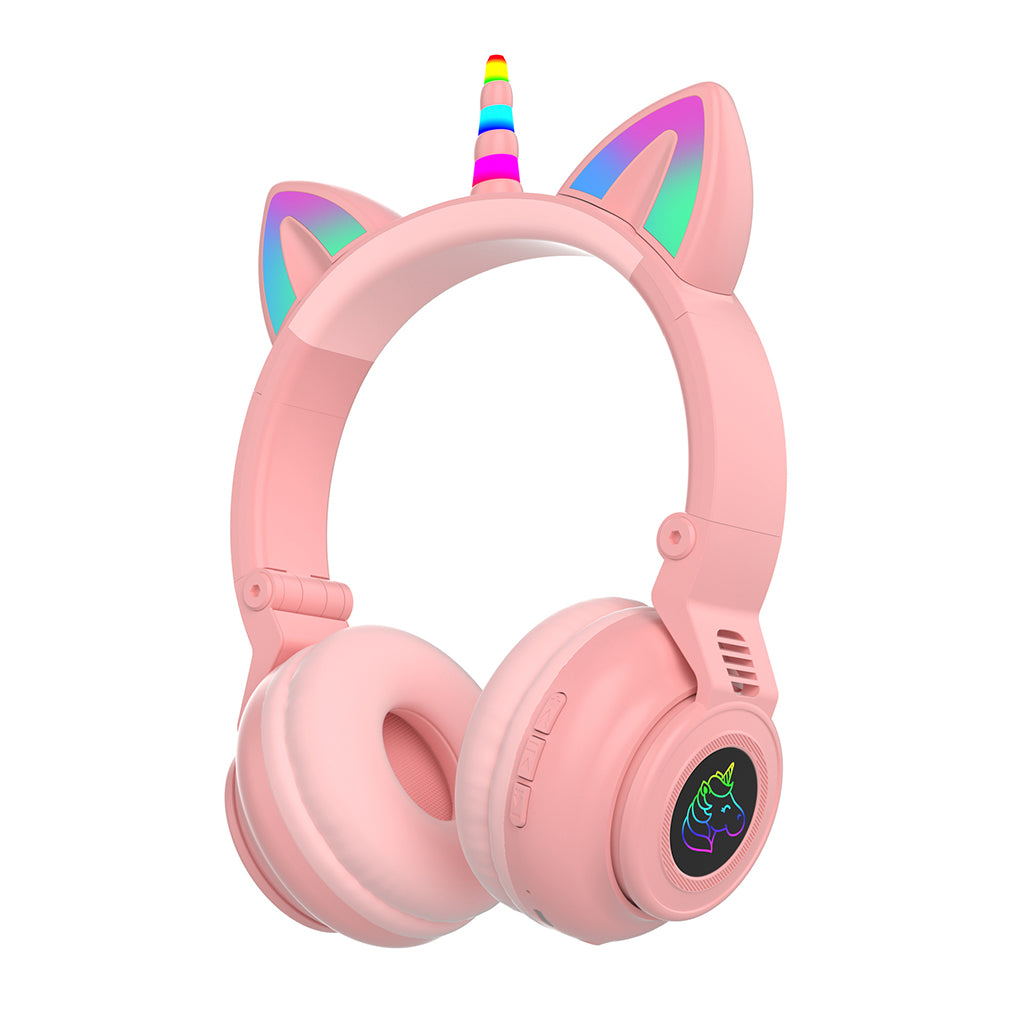 head-mounted-unicorn-cartoon-led-luminous-stereo-bluetooth-headset-stn-27-pink