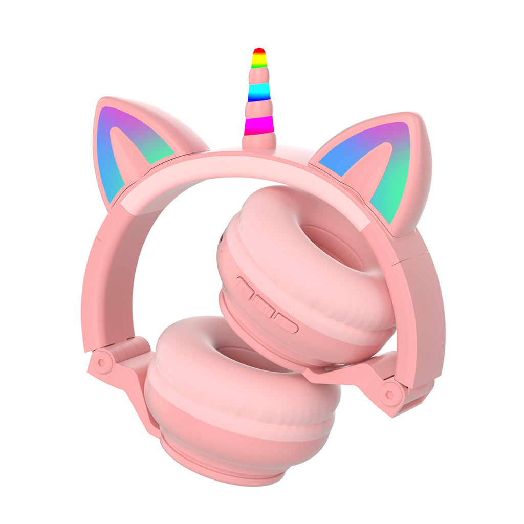 head-mounted-unicorn-cartoon-led-luminous-stereo-bluetooth-headset-stn-27-pink