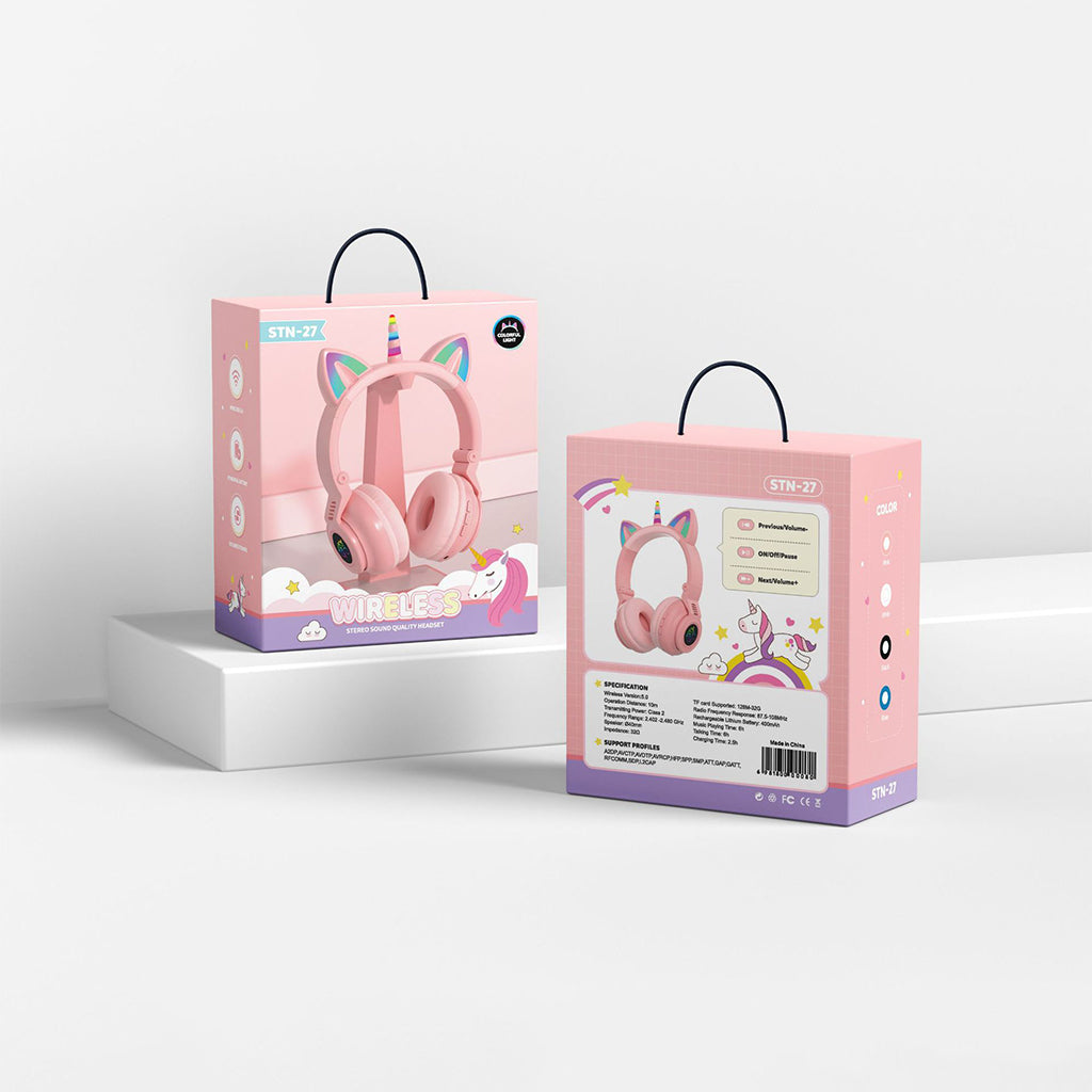 head-mounted-unicorn-cartoon-led-luminous-stereo-bluetooth-headset-stn-27-pink