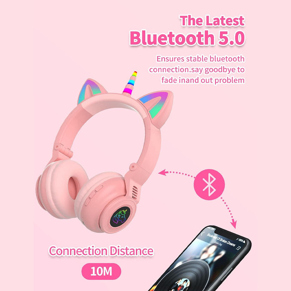 head-mounted-unicorn-cartoon-led-luminous-stereo-bluetooth-headset-stn-27-pink