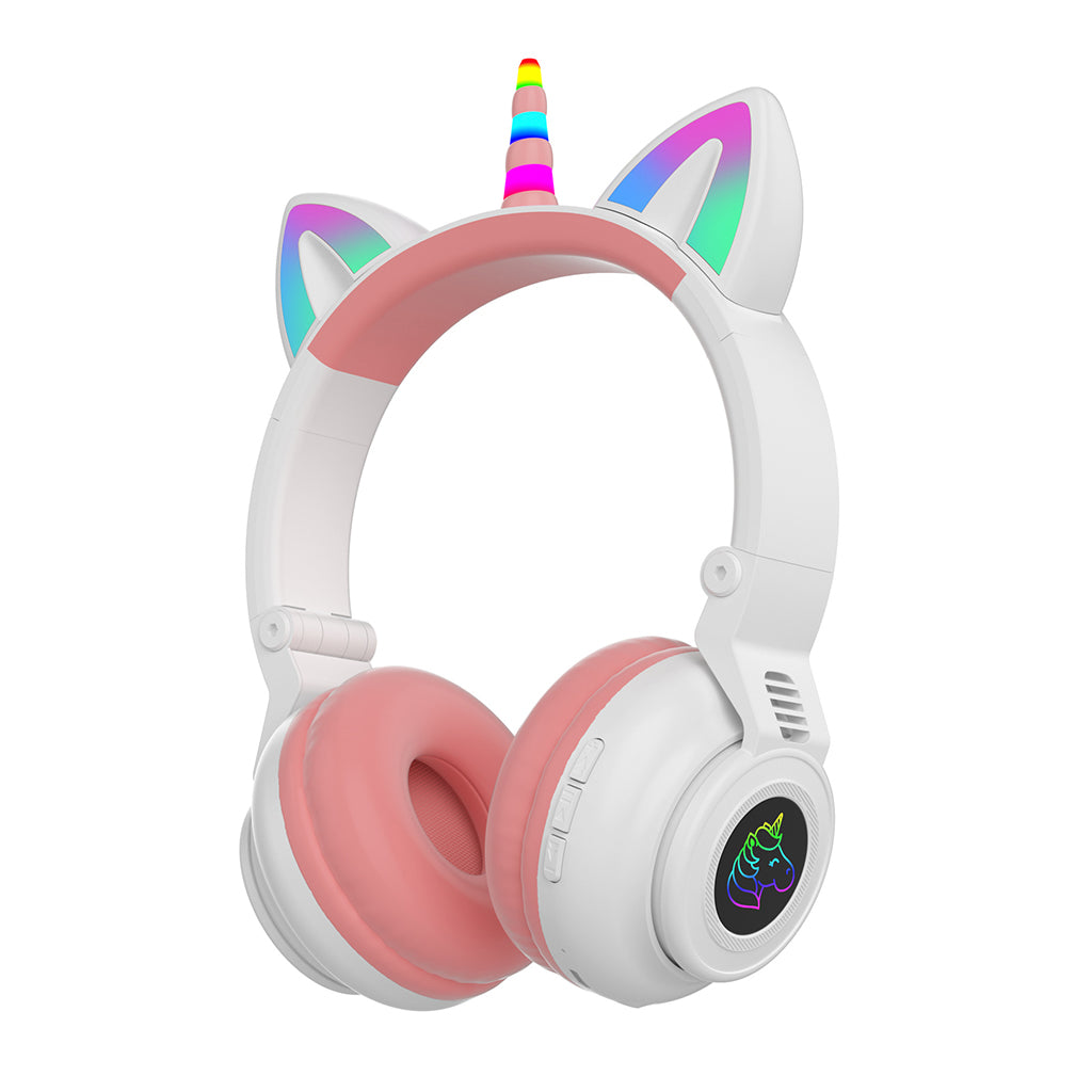 head-mounted-unicorn-cartoon-led-luminous-stereo-bluetooth-headset-stn-27-white