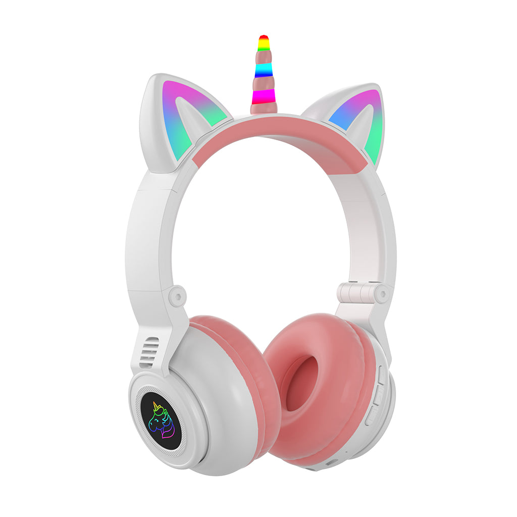 head-mounted-unicorn-cartoon-led-luminous-stereo-bluetooth-headset-stn-27-white