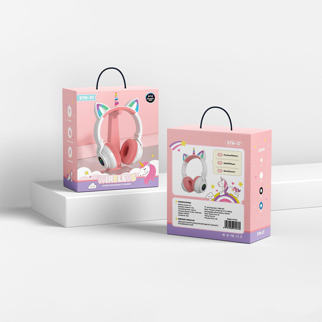 head-mounted-unicorn-cartoon-led-luminous-stereo-bluetooth-headset-stn-27-white