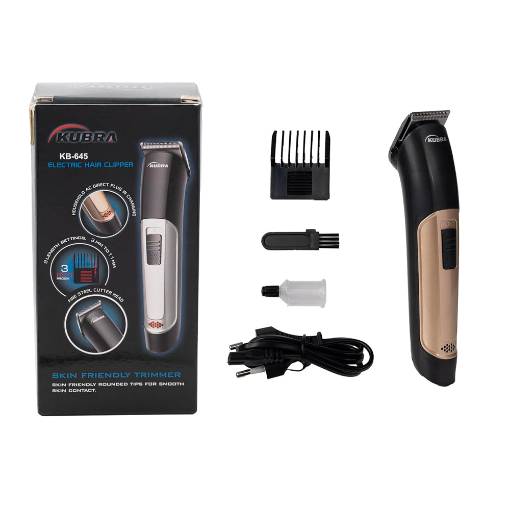 10x-electric-hair-clipper-9-length-settings-skin-friendly-rechargeable-cordless
