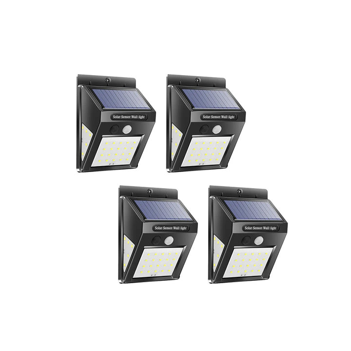 BDI Solar Powered LED Wall Light - 4pcs Set