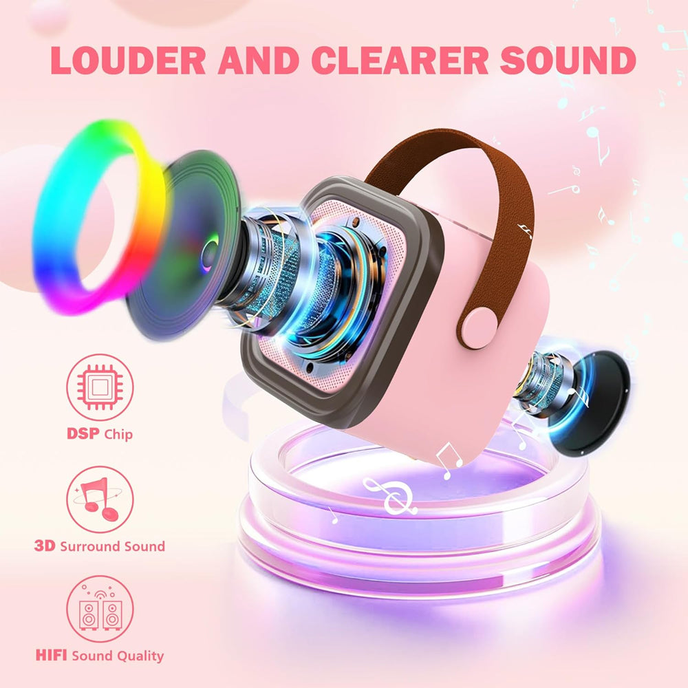 10x-mini-karaoke-machine-for-kids-portable-bluetooth-speaker