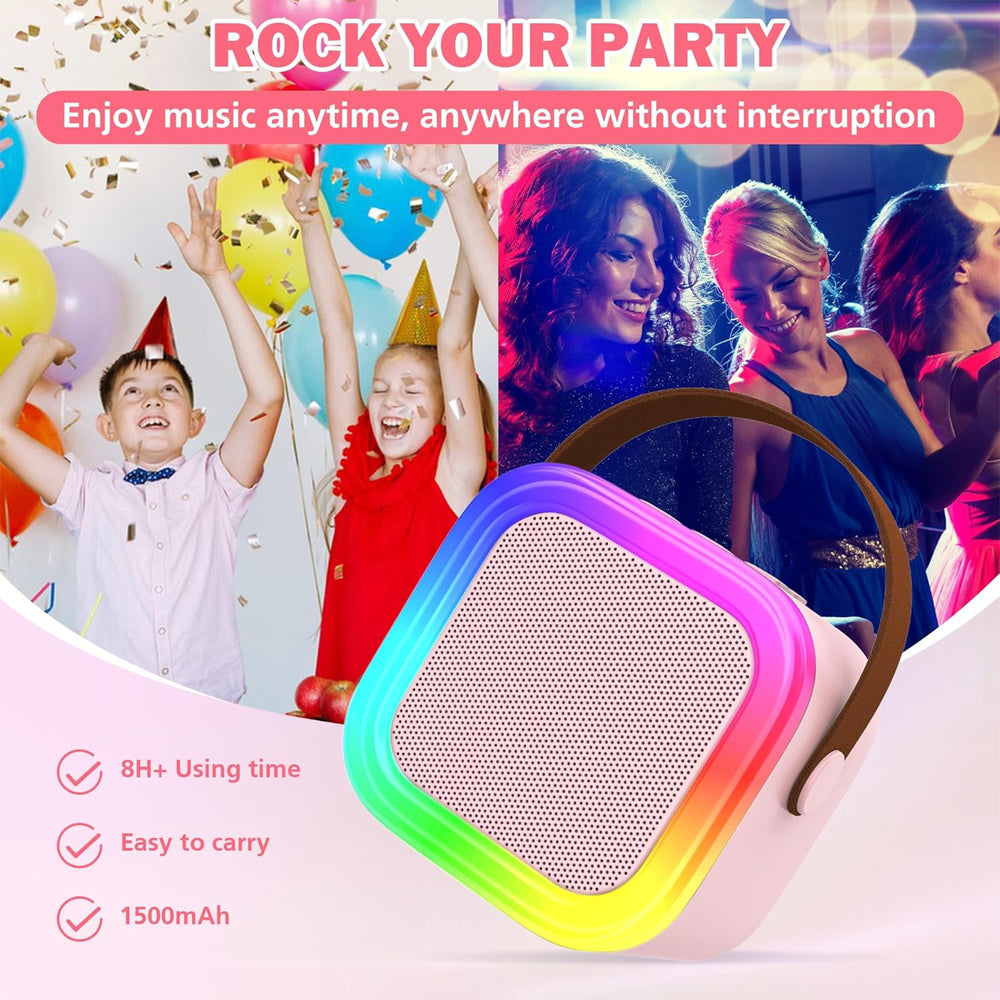 10x-mini-karaoke-machine-for-kids-portable-bluetooth-speaker