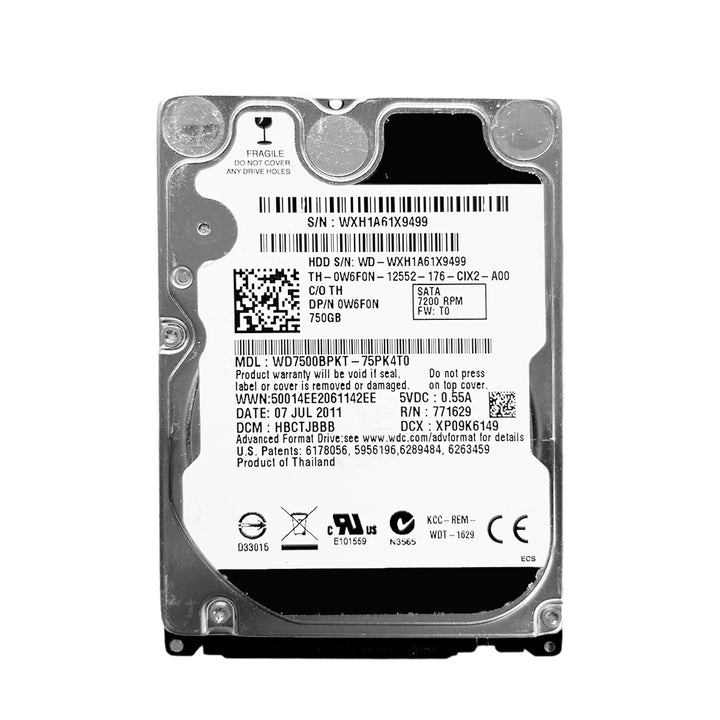 500GB 2.5" SATA 3.0 Internal HDD,7400RPM High-Speed Hard Drive,6Gb/s Data Transfer,Laptop Compatible | Durable Aluminum Alloy Casing