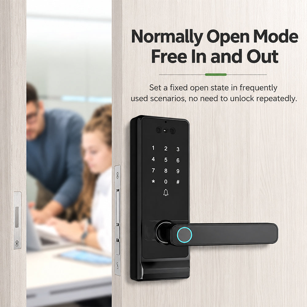 smart-fingerprint-door-lock-no-drill-retrofit-3d-face-recognition-tuya-app-9-unlock-methods