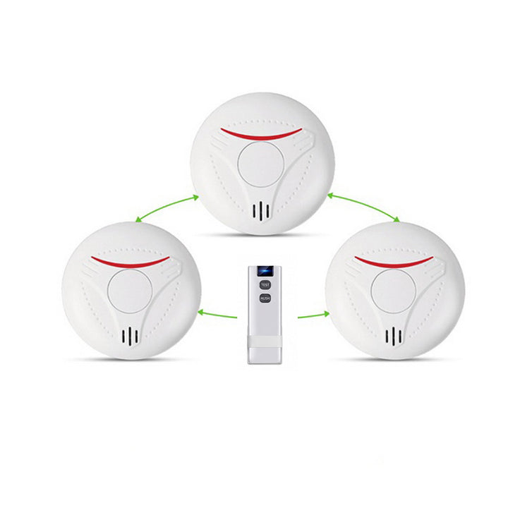 Photoelectric Interconnectable Smoke Alarm – 10-Year Built-in Battery Easy Test