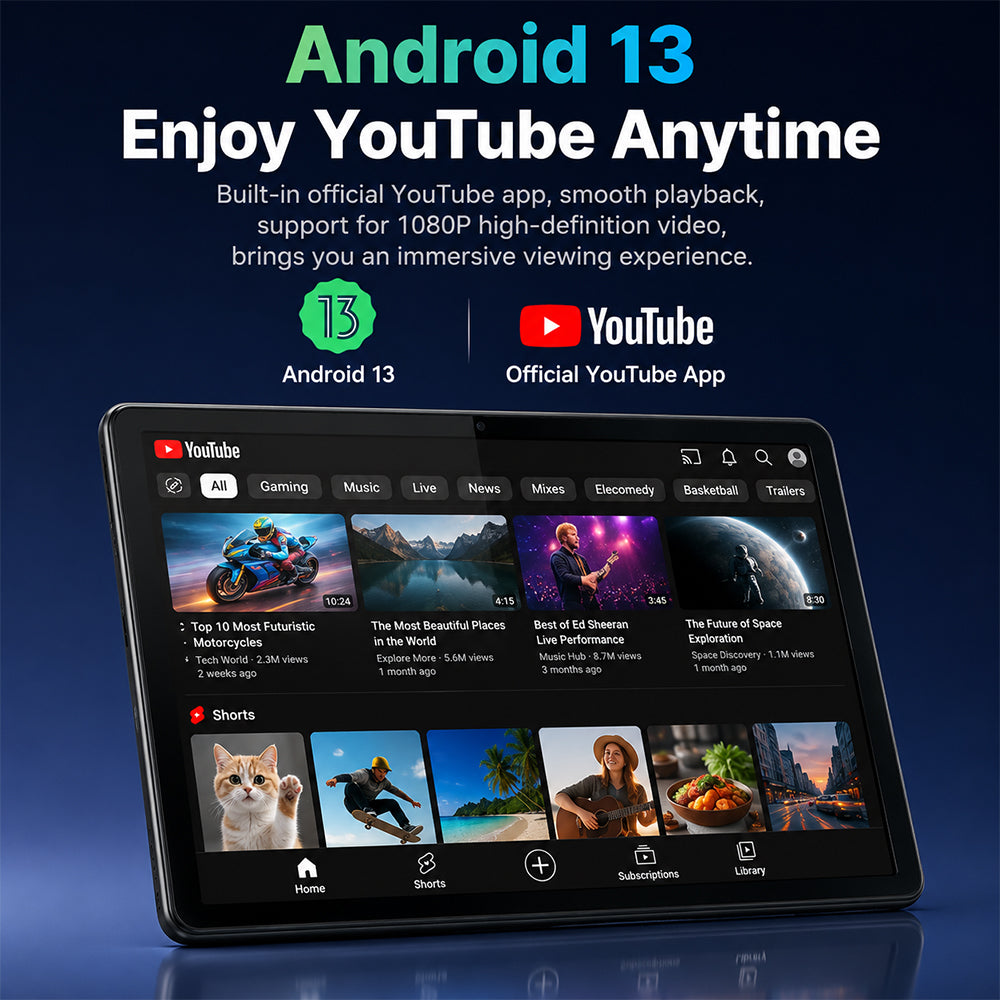 android-14平板电脑-10-1英寸高清显示屏-4gb-32gb