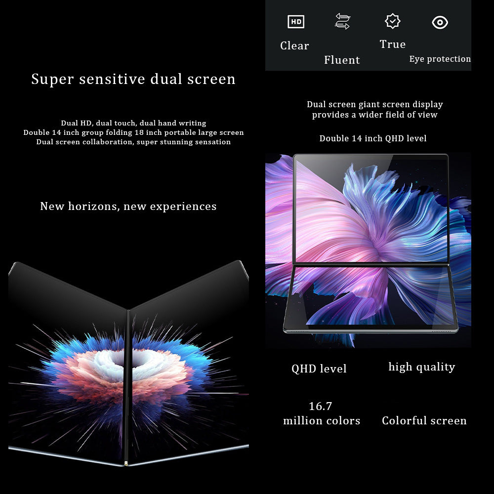 dual-screen-laptop-14inch-2-in-1-foldable-computer-with-dual-touchscreens