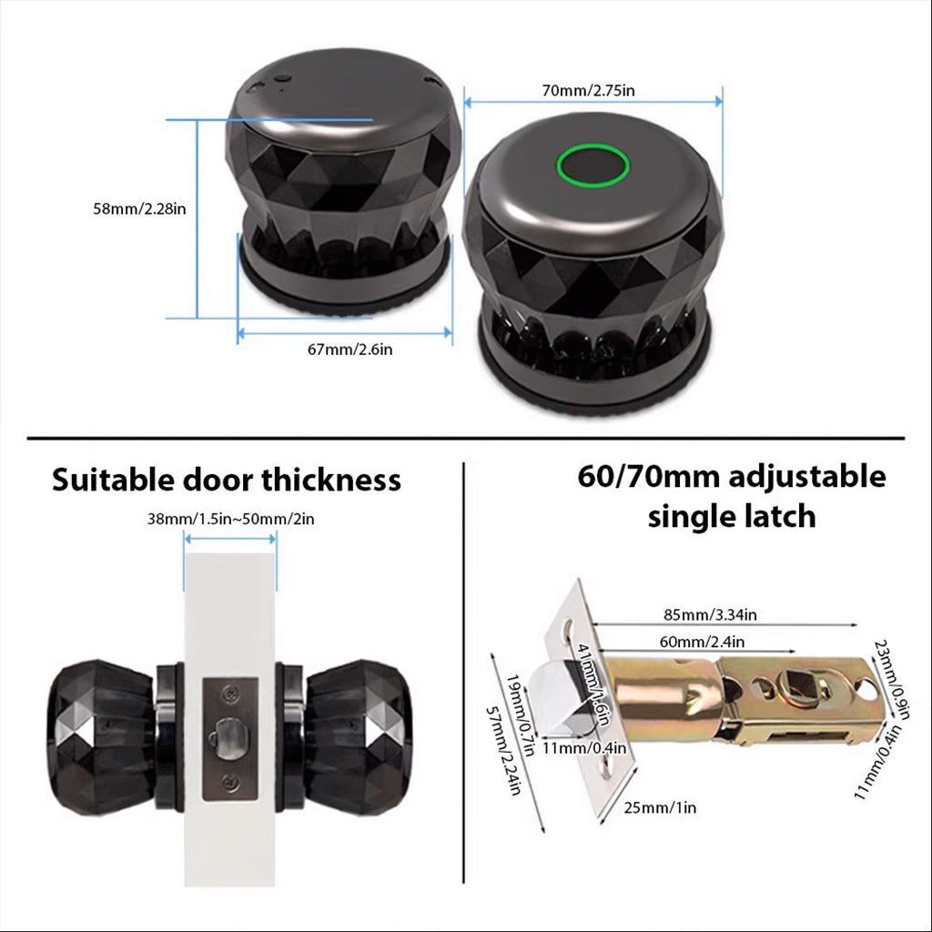 bdi-smart-knob-biometric-door-lock-with-key-and-free-gateway-for-remote-unlock