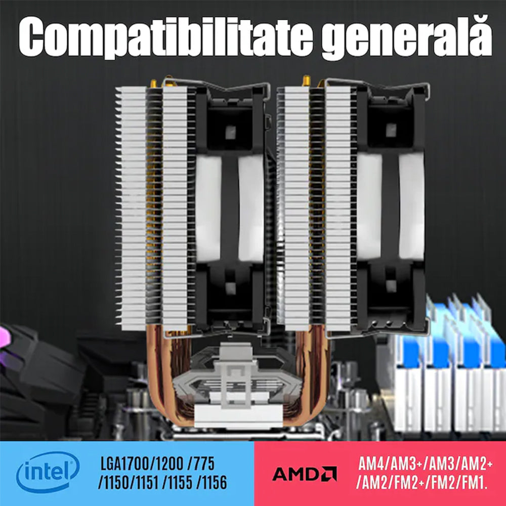 rgb-dual-fan-cpu-cooler-with-4-heat-pipes-single-tower-90mm-fans-3-pin-connector-intel-amd-compatible