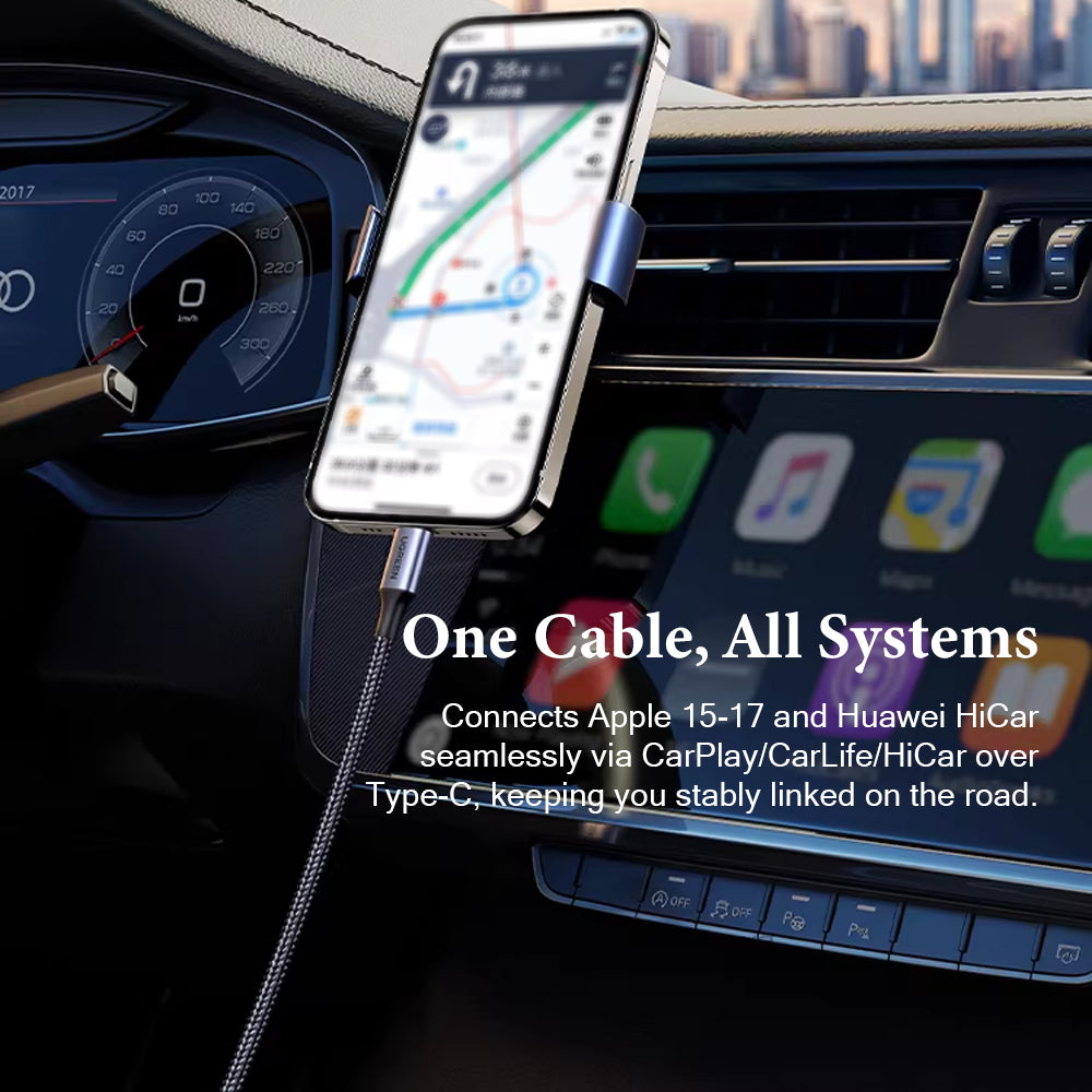 ugreen-type-c-carplay-cable-fast-charging-qc3-0-data-transfer-nylon-braided-durable-1m